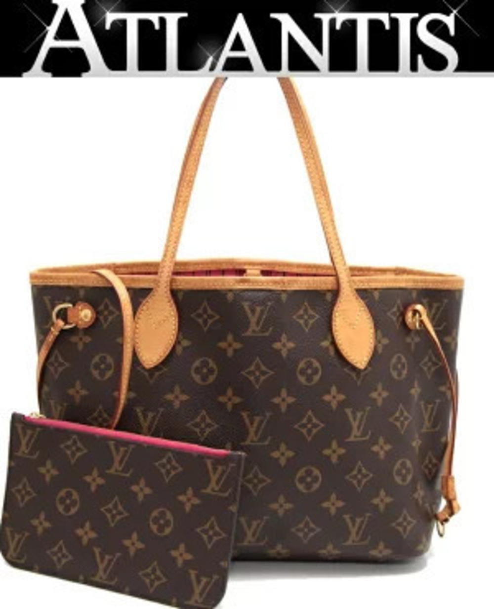 Louis Vuitton Neverfull Tote Bag Monogram